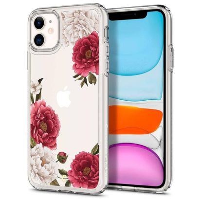 CYRILL Cecile Designed for Apple iPhone 11 Case (2019) Clear TPU PC Bumper Slim Plastic - Flower Garden