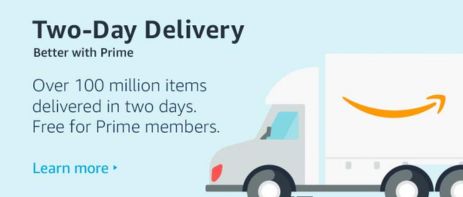 Free Two Day Delivery For Prime Members