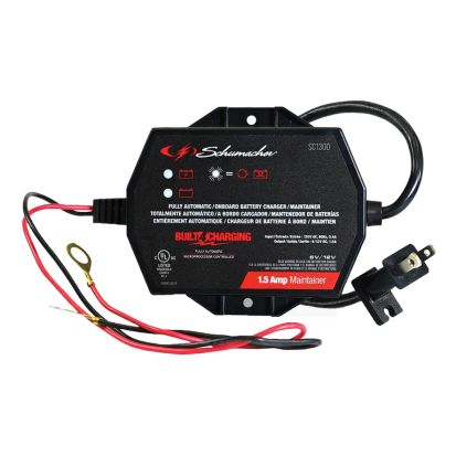 Schumacher SC1300 Fully Automatic Direct-Mount Under-the-Hood Battery Charger