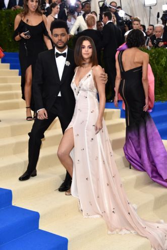 Selena Gomez The Weeknd MEt Gala 2017