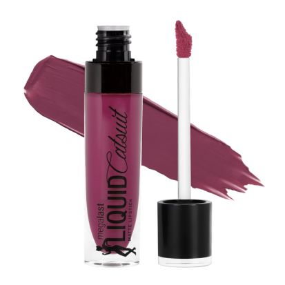 wet n wild Megalast Catsuit Matte Liquid Lipstick, Red Berry Recognize Lip Color Makeup Moisturizing Creamy Smudge Proof